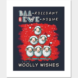 Woolly Wonders: Festive Flock Posters and Art